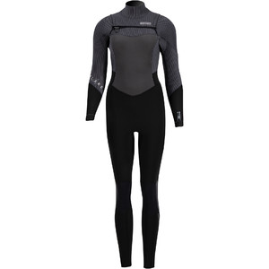 2020 Prolimit Womens Flare 5/3mm Free Zip Wetsuit 15057 - Black / Ivory